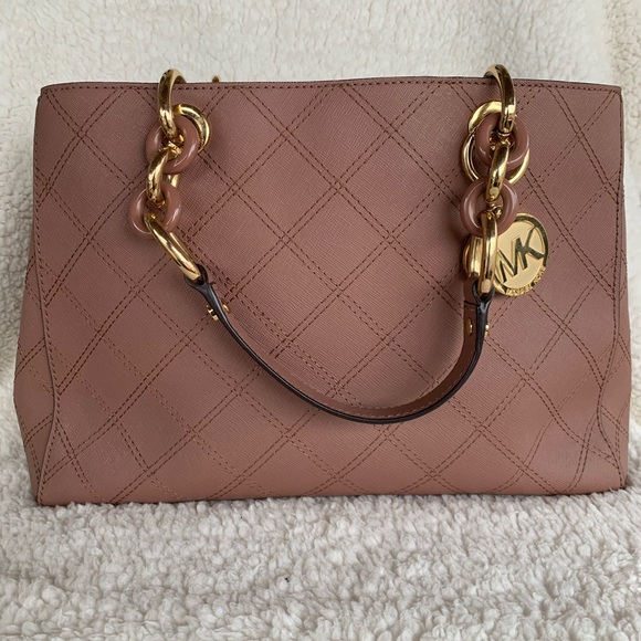 Michael Kors medium Cynthia Dusty Rose bad